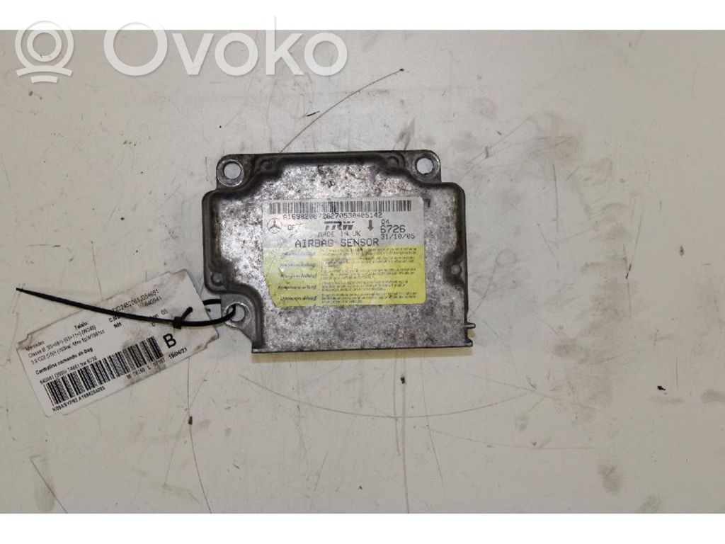 Mercedes-Benz B W245 Module de contrôle airbag