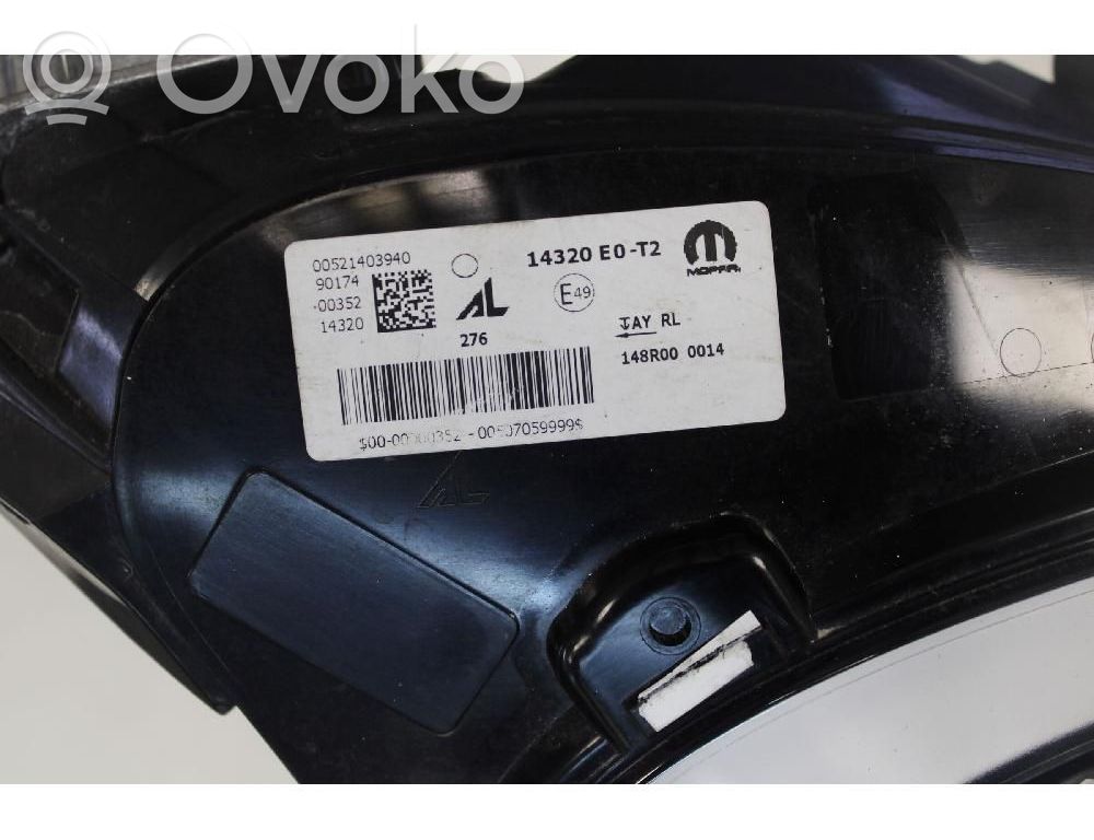 Fiat 500E Faro/fanale