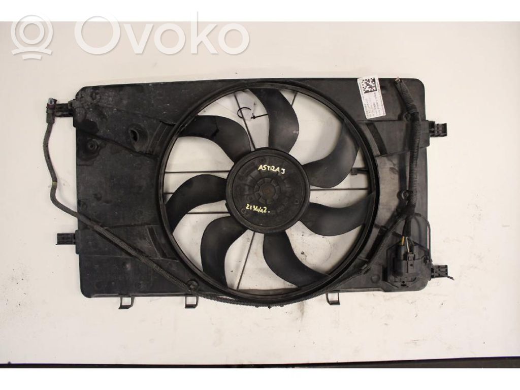 Opel Astra J Electric radiator cooling fan 