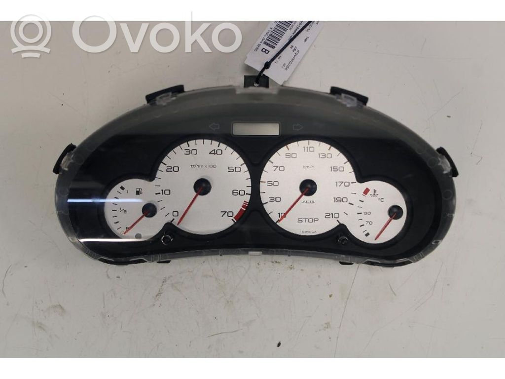 Peugeot 206 Vitezometru (grup de instrumente) 