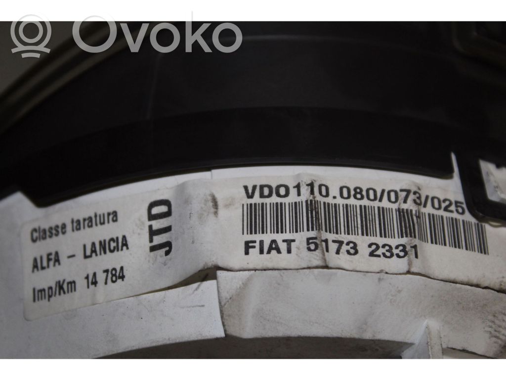 Fiat Multipla Tachimetro (quadro strumenti)