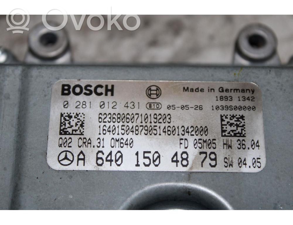 Mercedes-Benz A W169 Unité de commande / module de pompe à carburant