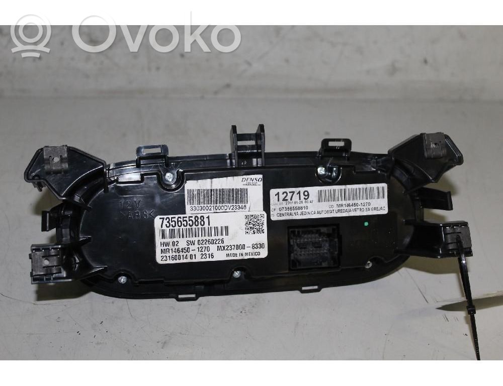 Fiat 500L Panel klimatyzacji 