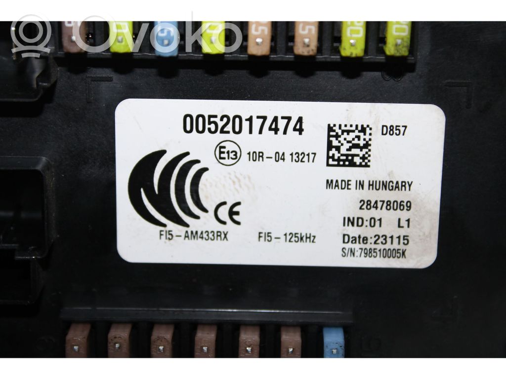 Fiat Tipo Módulo de fusible 