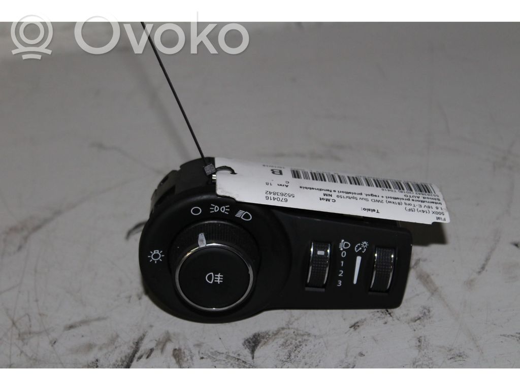 Fiat 500X Interruptor de luz 