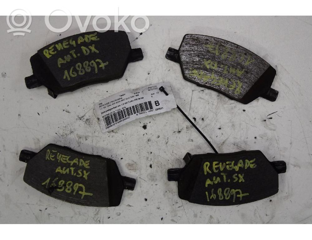 Jeep Renegade Plaquettes de frein avant