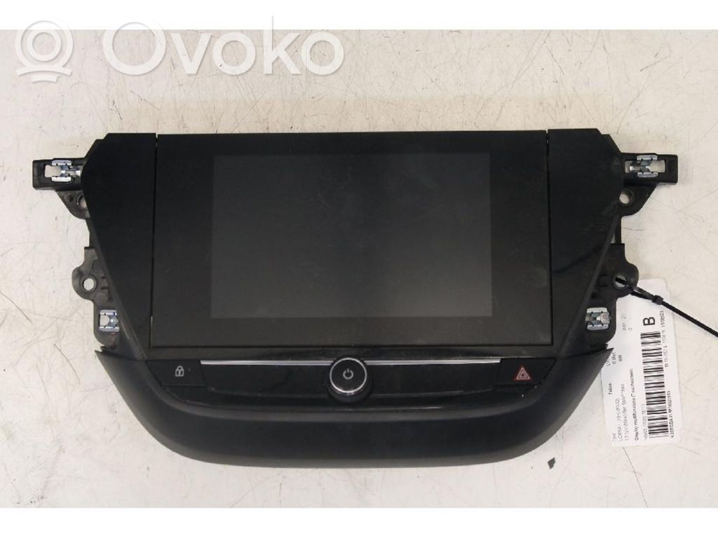 Opel Corsa F Monitori/näyttö/pieni näyttö 