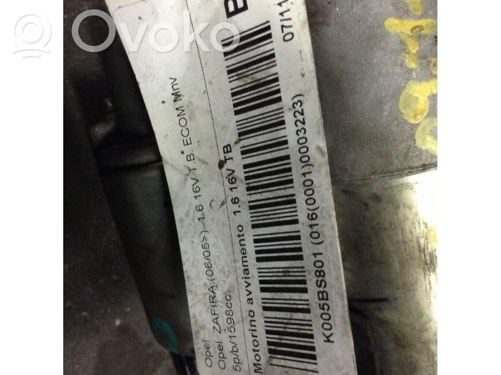 Opel Zafira B Electromotor 