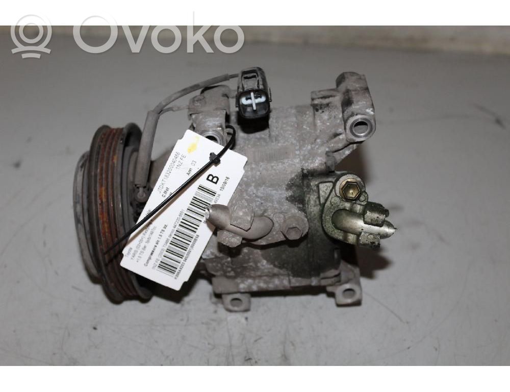 Toyota Yaris Kompresor / Sprężarka klimatyzacji A/C 