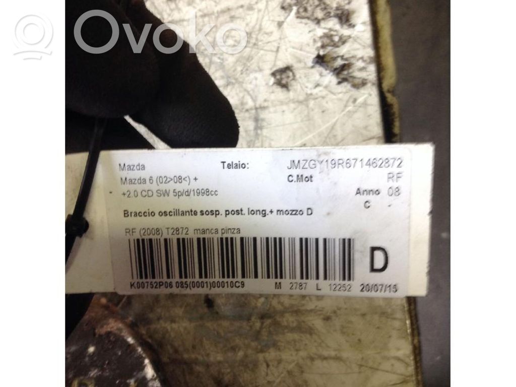 Mazda 6 Rear control arm 