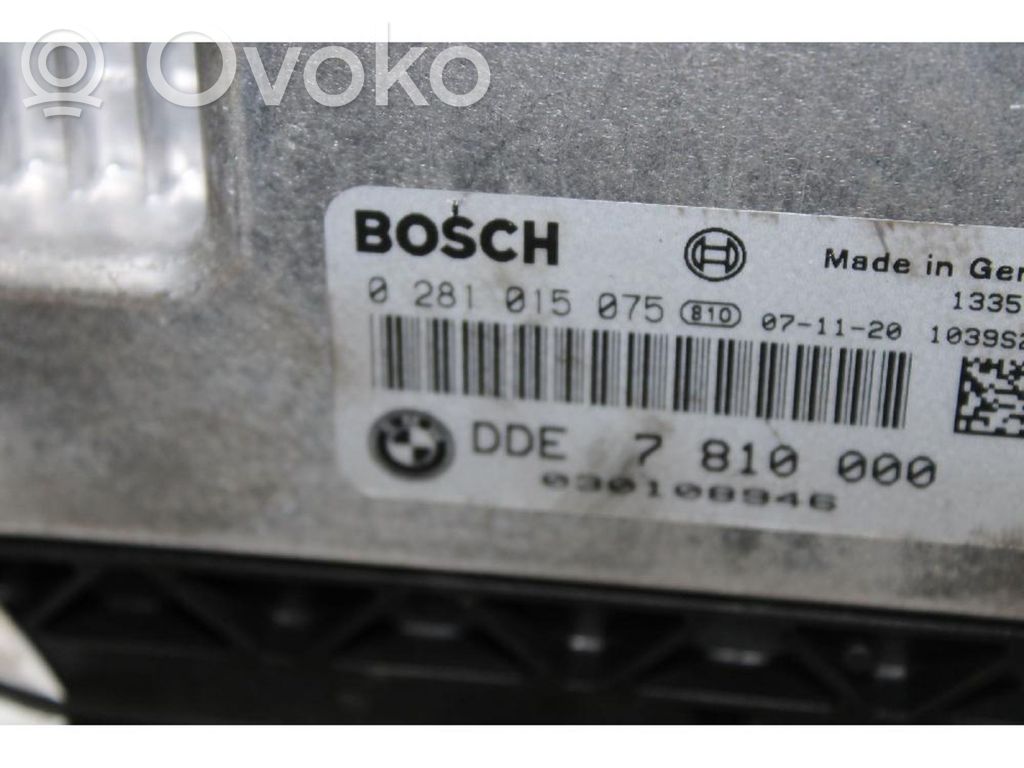 Fuel injection control unit/module   0281015075,030108946,DDE7810000