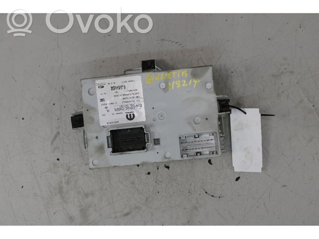 Alfa Romeo Giulietta Módulo de fusible 