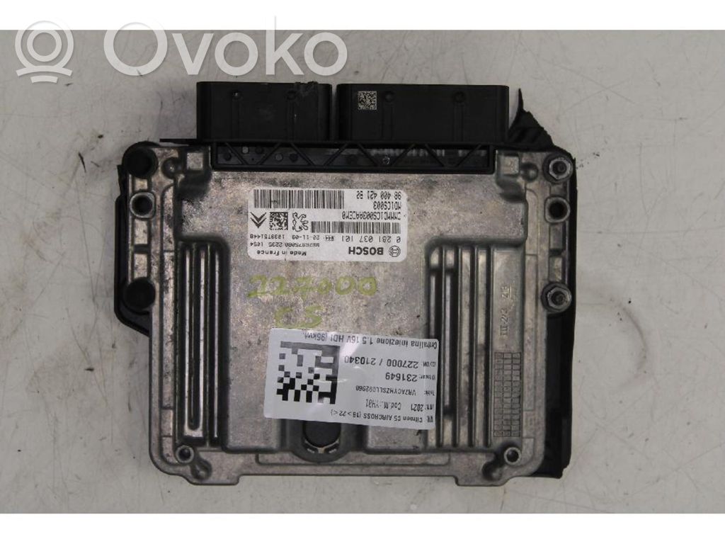 Citroen C5 Aircross Unitate/modul control injecție combustibil 