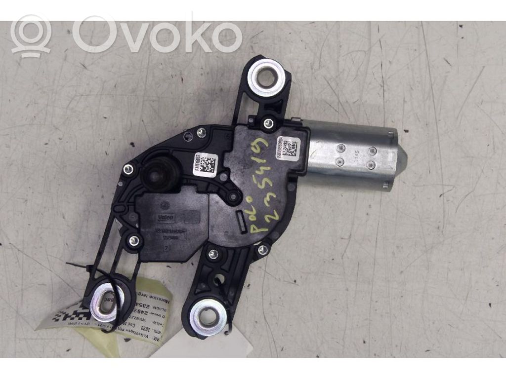 Volkswagen Polo VI Rear window wiper motor 