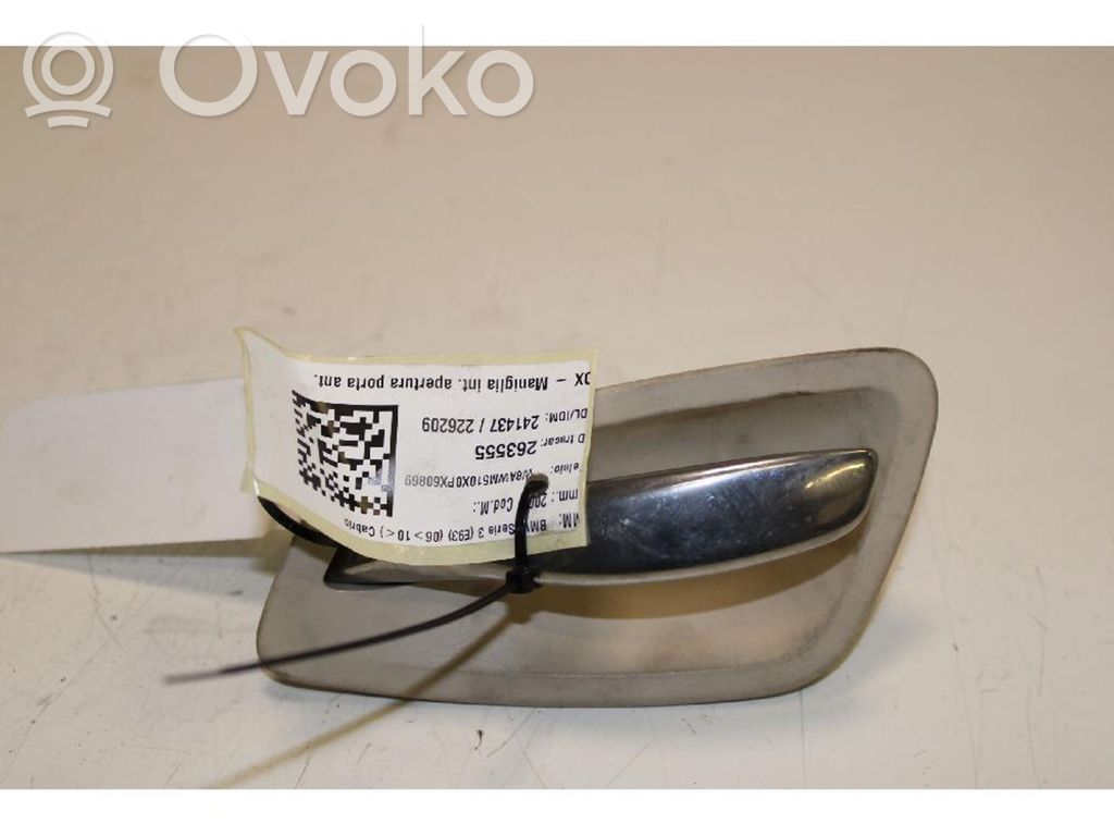 BMW 3 E92 E93 Front door interior handle 