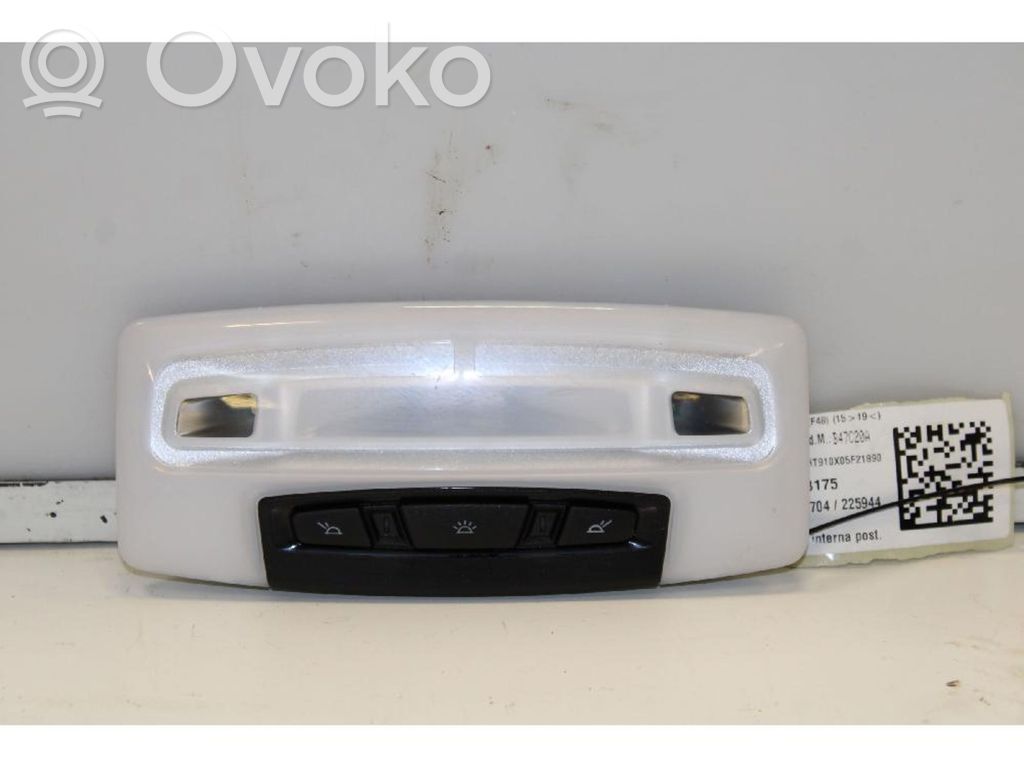 BMW X1 F48 F49 Illuminazione sedili anteriori 