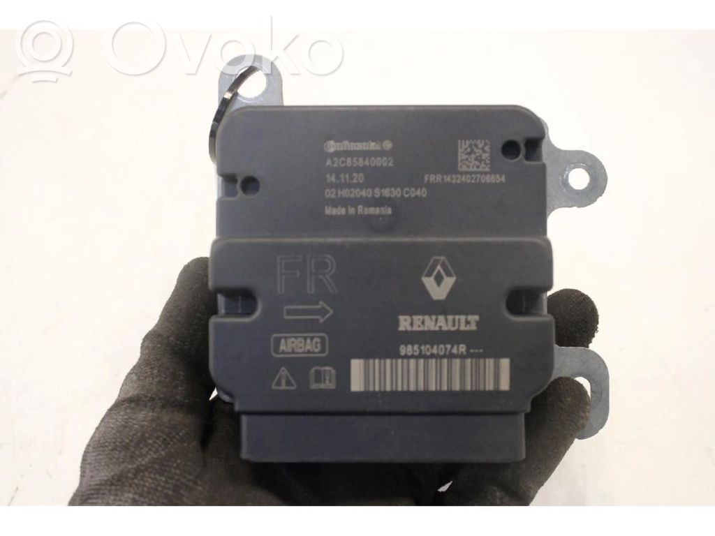 Renault Zoe Centralina/modulo airbag 