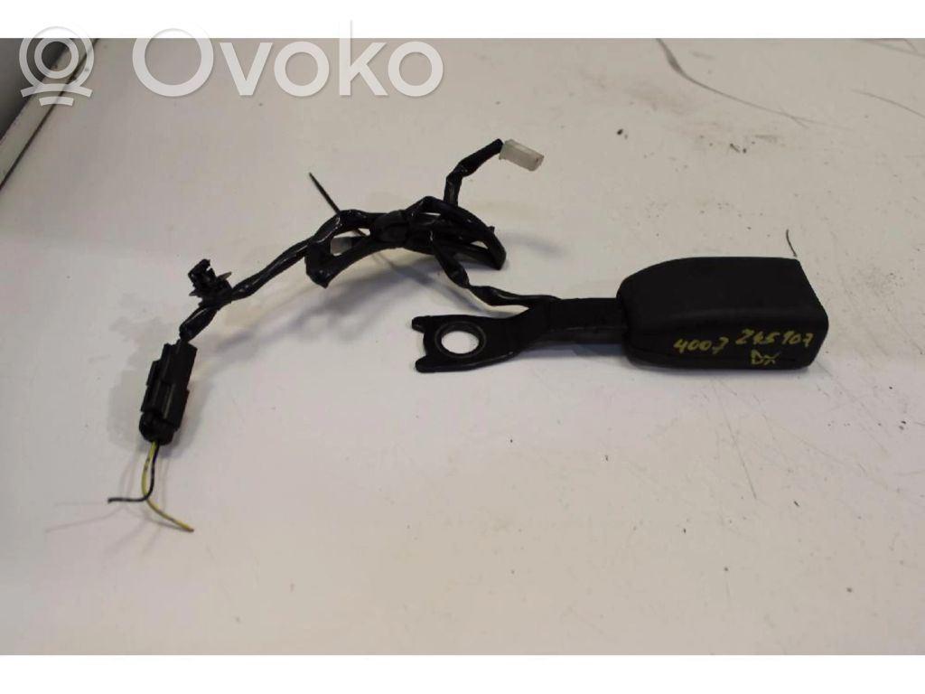 Peugeot 4007 Bridă fixare centură de siguranță față 