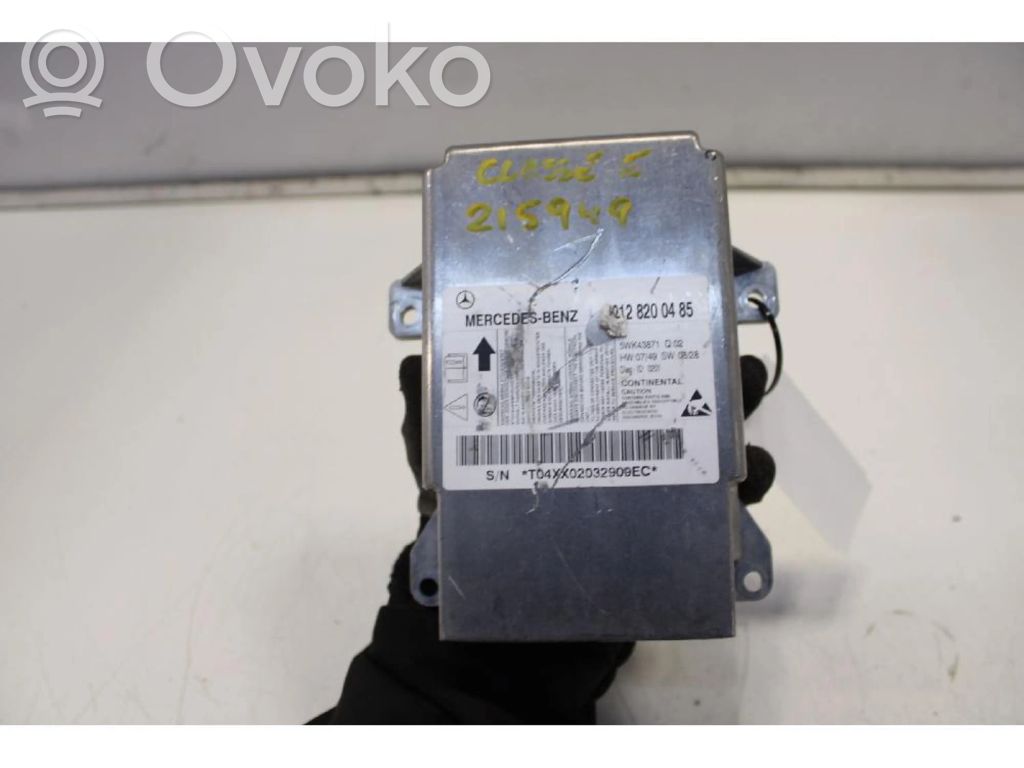 Airbag control unit/module   A2128200485