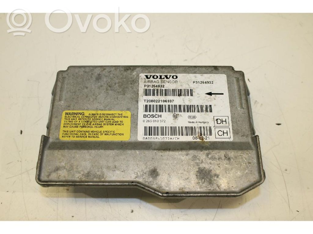 Unidad de control/módulo del Airbag   P31264932