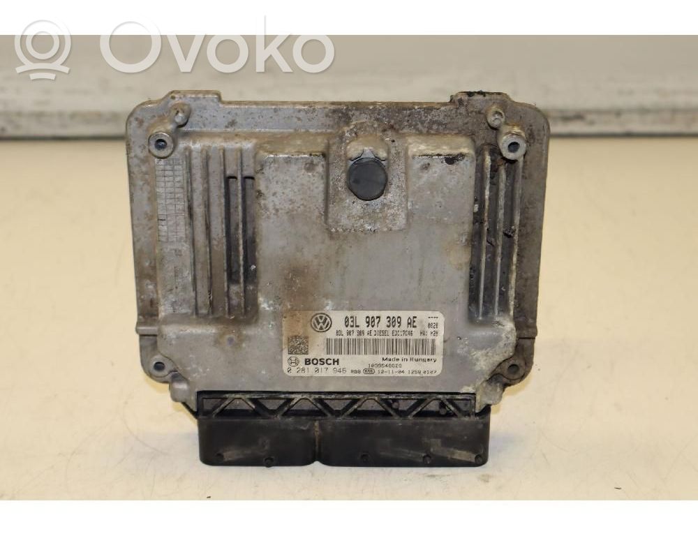 Volkswagen PASSAT B7 Unitate/modul comandă pompă injecție combustibil 