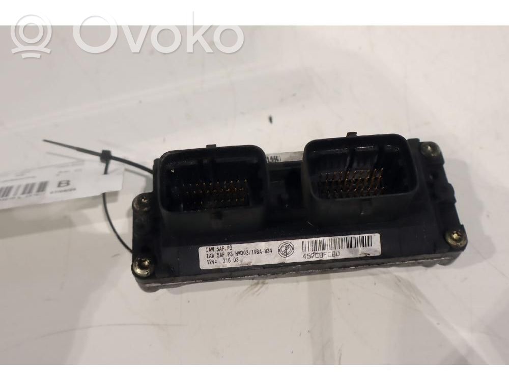 Fiat Punto (188) Centralina/modulo pompa dell’impianto di iniezione 