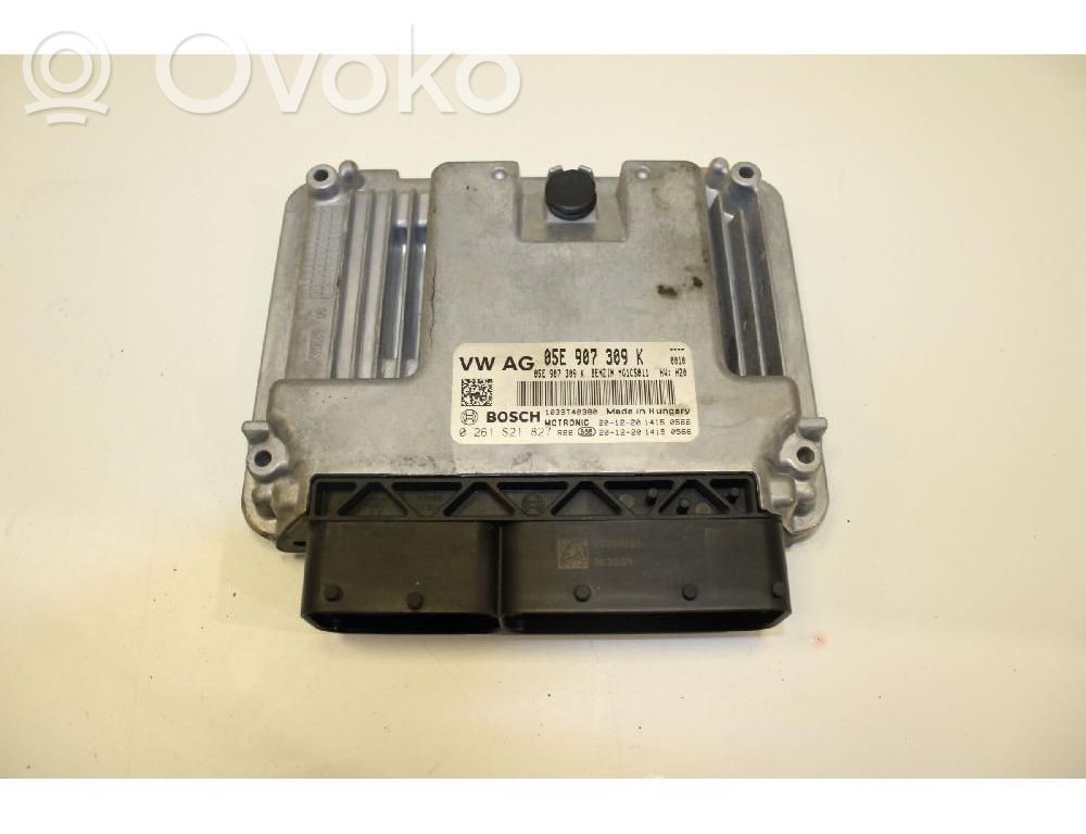 Unité / module de commande d'injection de carburant   05E907309