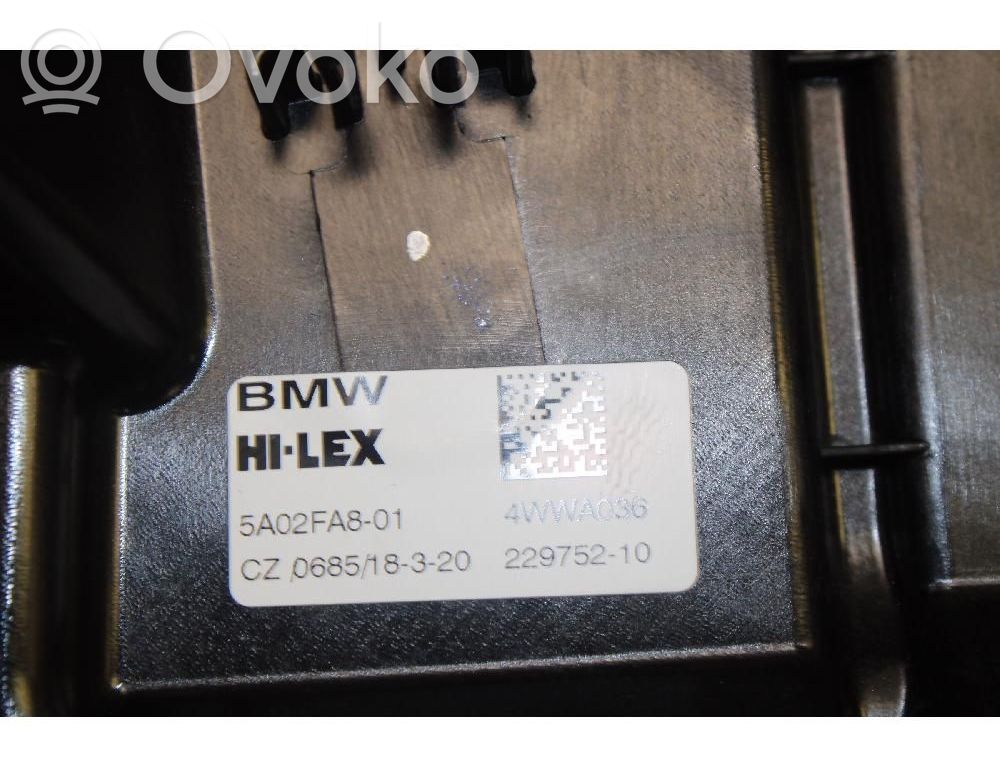 BMW 1 F40 Regulador manual de la ventanilla trasera 