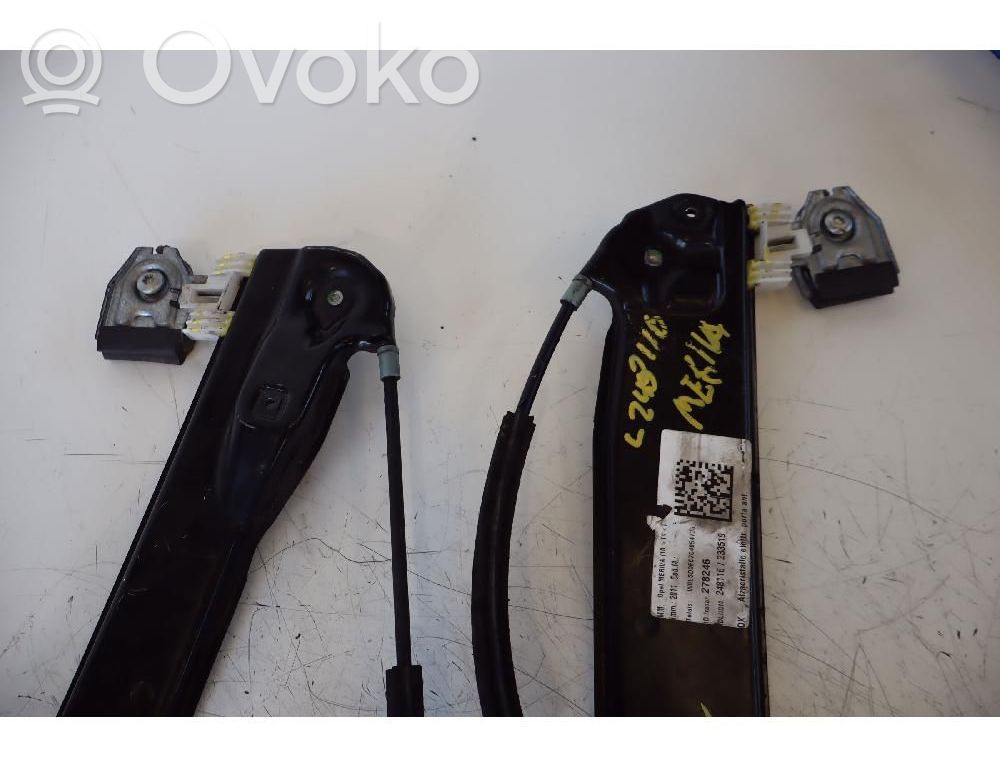 Opel Meriva B Macara ușă față cu motor 