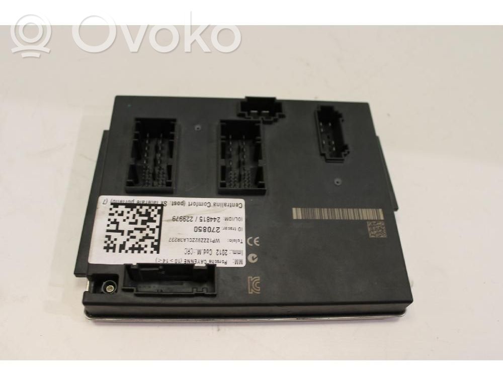 Porsche Cayenne (92A) Sonstige Steuergeräte / Module 