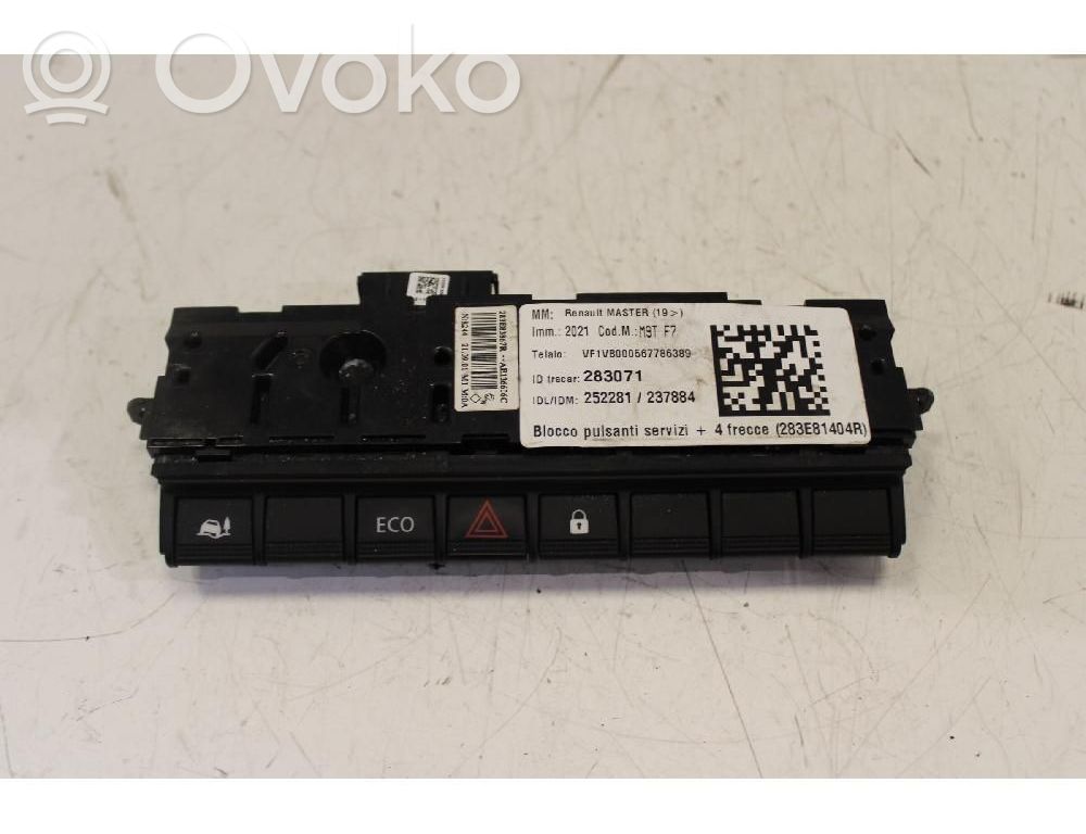 Renault Master III Multifunctional control switch/knob 