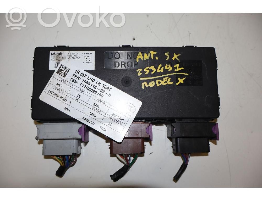 Tesla Model X Other control units/modules 