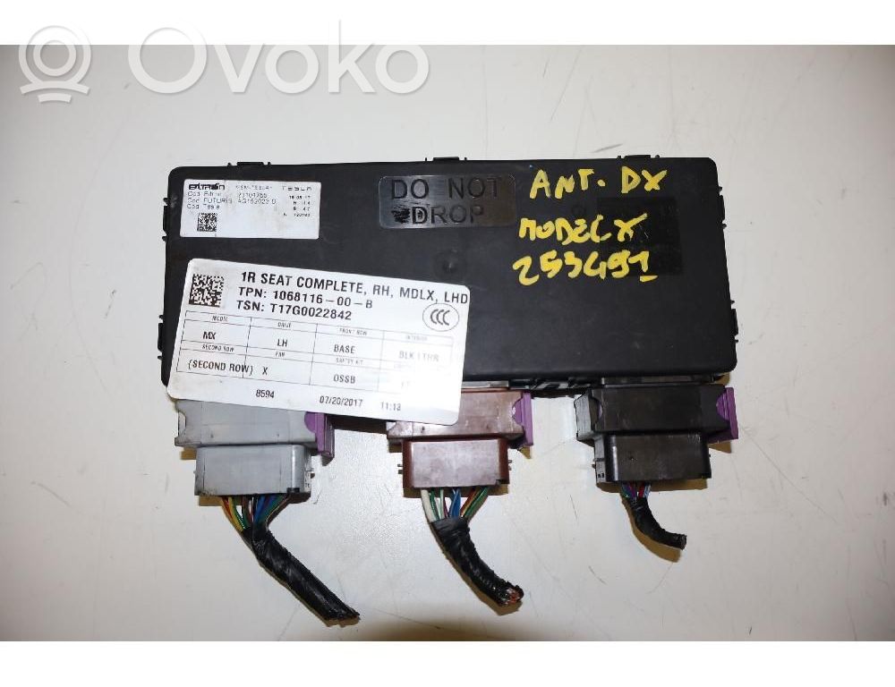 Tesla Model X Other control units/modules 