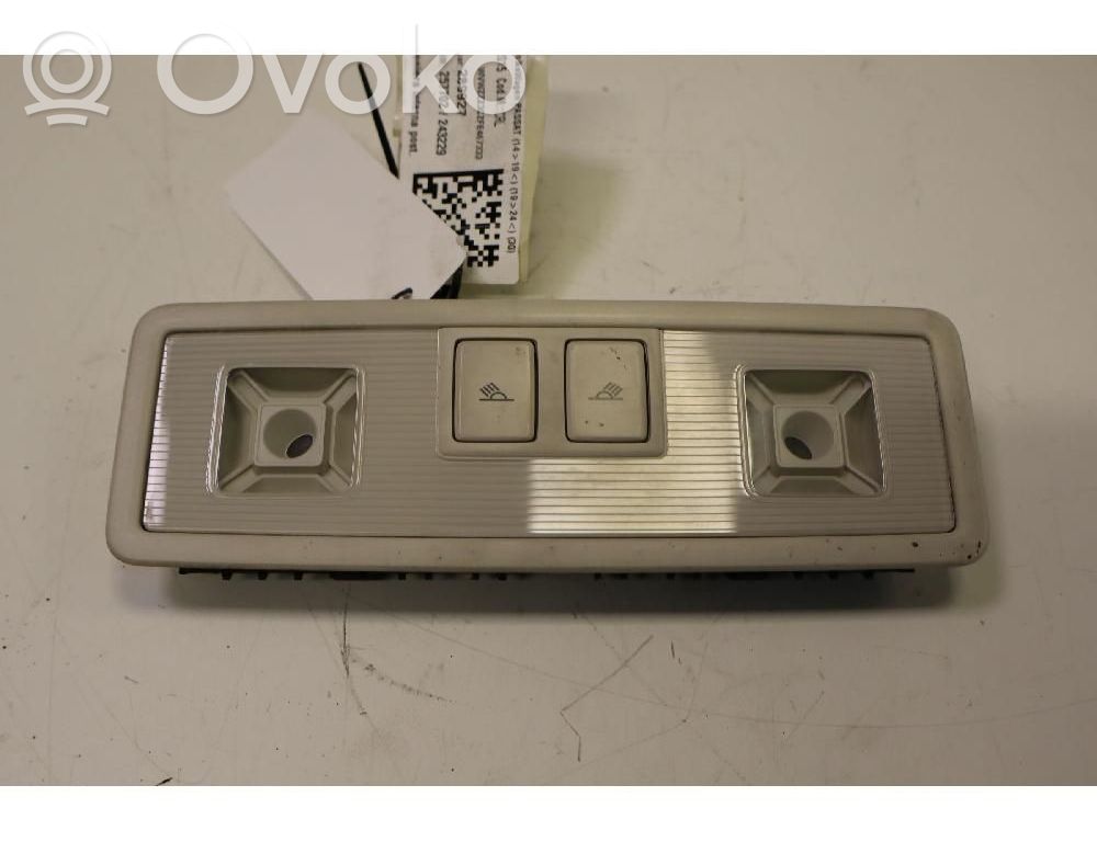 Volkswagen PASSAT B8 Illuminazione sedili anteriori 