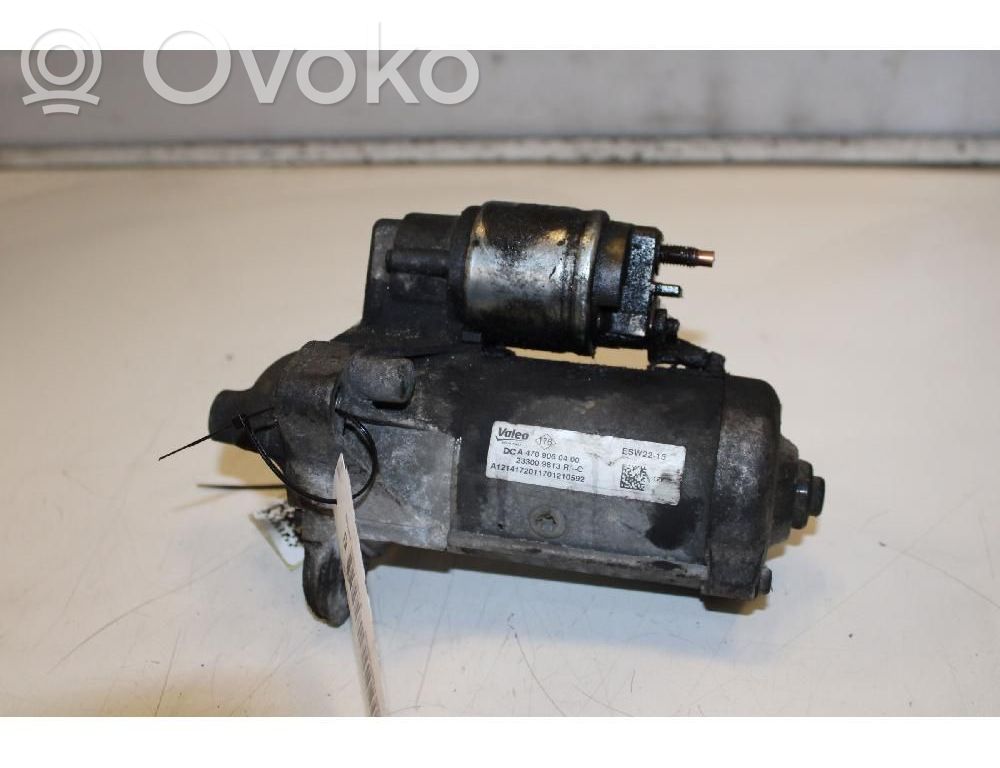 Opel Movano B Motor de arranque 