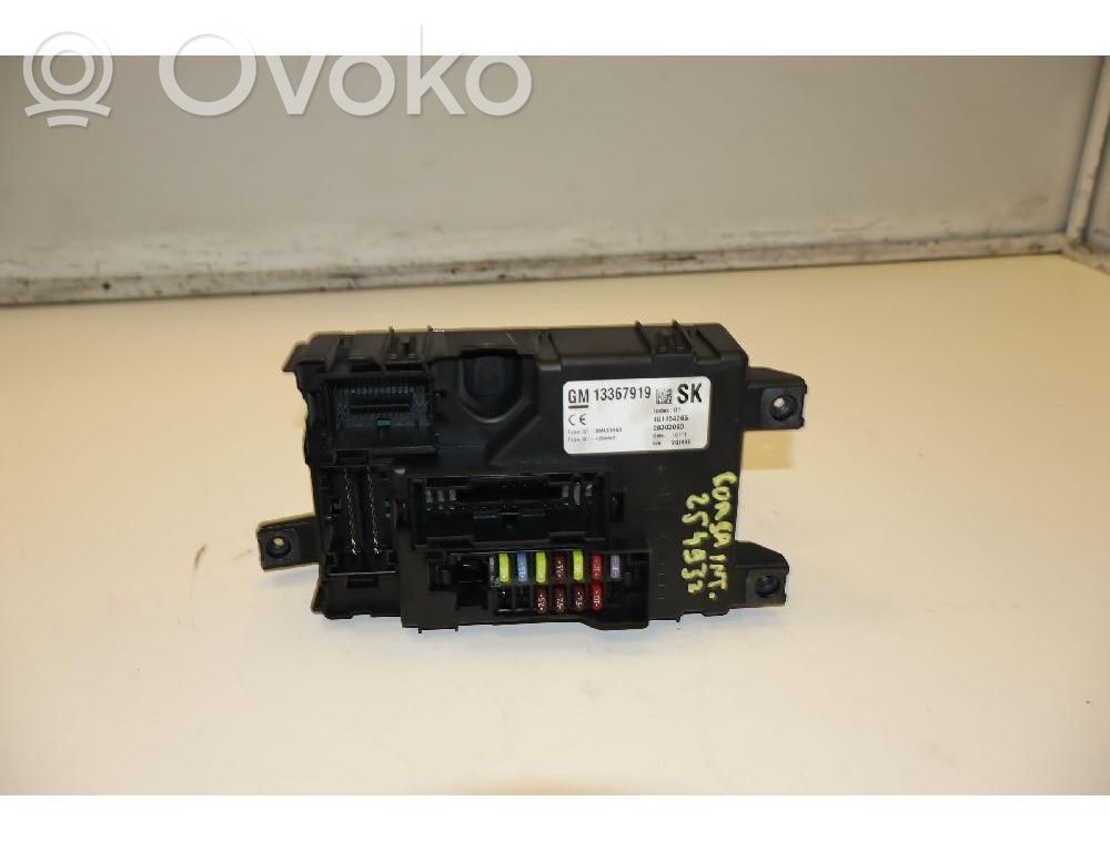 Opel Corsa D Módulo de fusible 