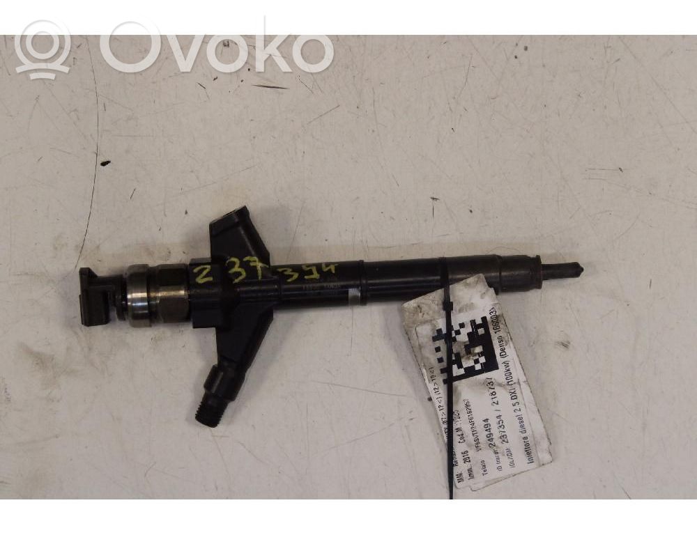 Inyector de combustible   166003XN0A