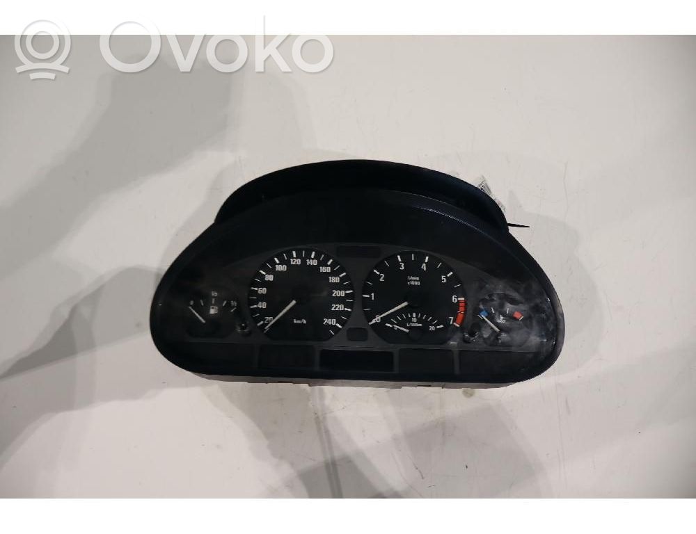 BMW 3 E46 Spidometrs (instrumentu panelī) 