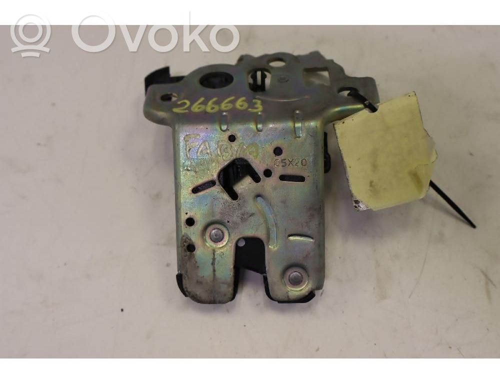 Skoda Fabia Mk3 (NJ) Blocco/chiusura/serratura del portellone posteriore/bagagliaio