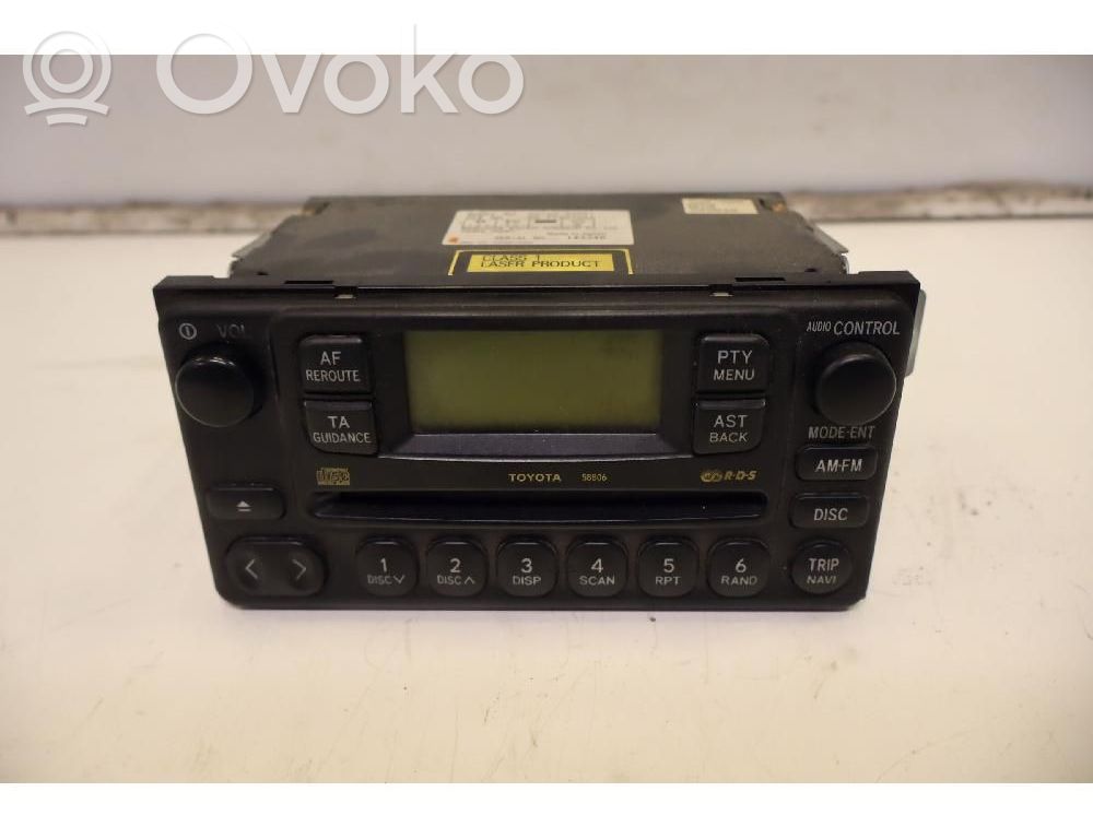 Toyota RAV 4 (XA20) Panel / Radioodtwarzacz CD/DVD/GPS 