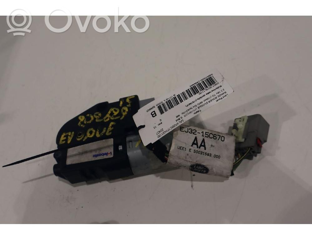Land Rover Range Rover Evoque L538 Impianto elettrico del tettuccio apribile 