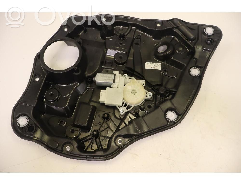 BMW 3 G20 G21 Regulador manual de la ventanilla trasera 