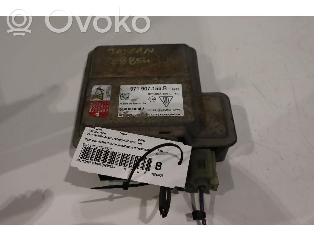 Porsche Taycan 9J1 ASC control unit/module 