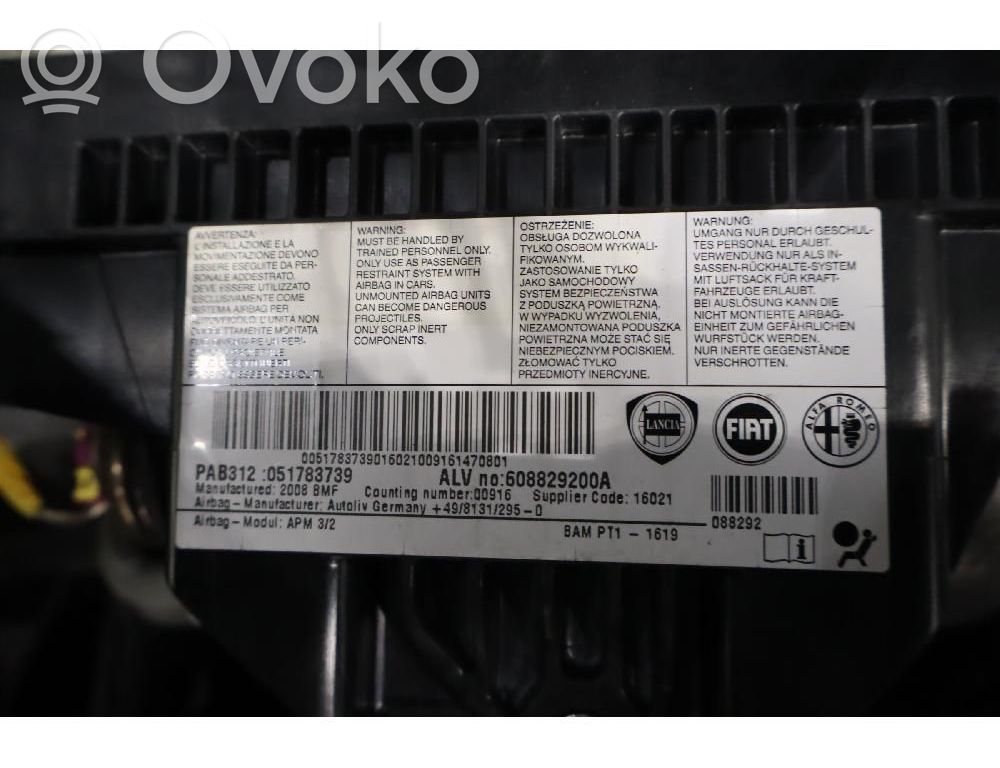 Fiat 500 Panel de instrumentos 