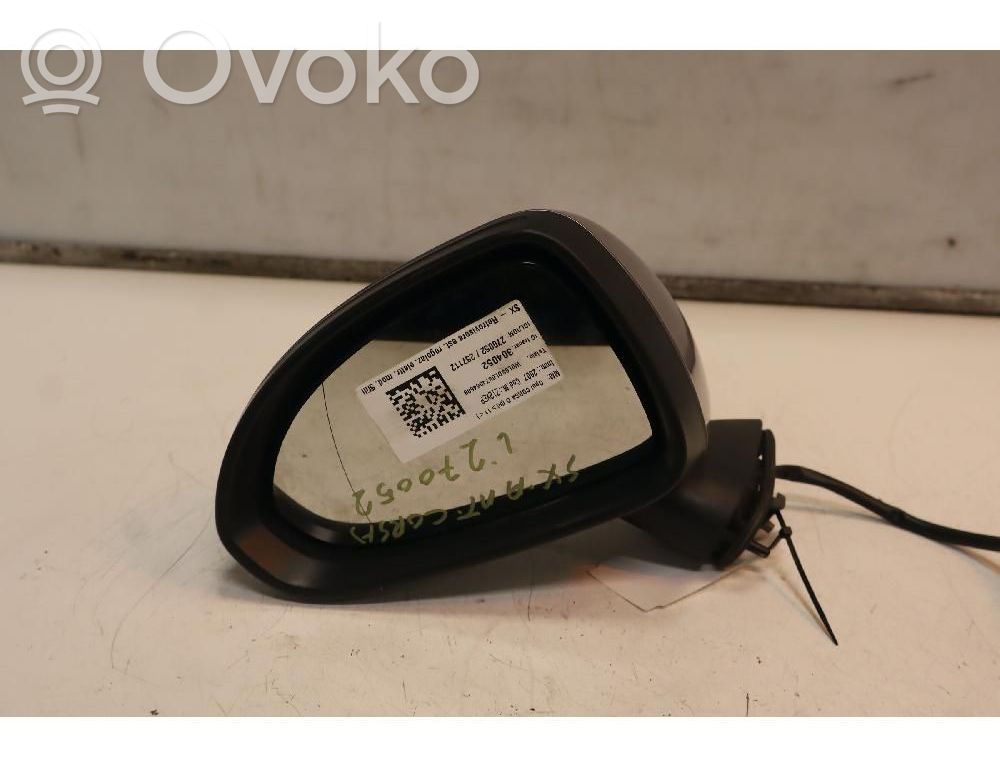 Opel Corsa D Specchietto retrovisore elettrico portiera anteriore 