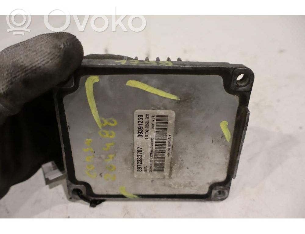 Opel Corsa C Unitate/modul comandă pompă injecție combustibil