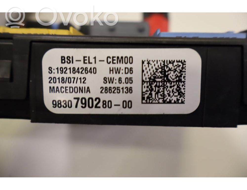 Autres unités de commande / modules   9830790280