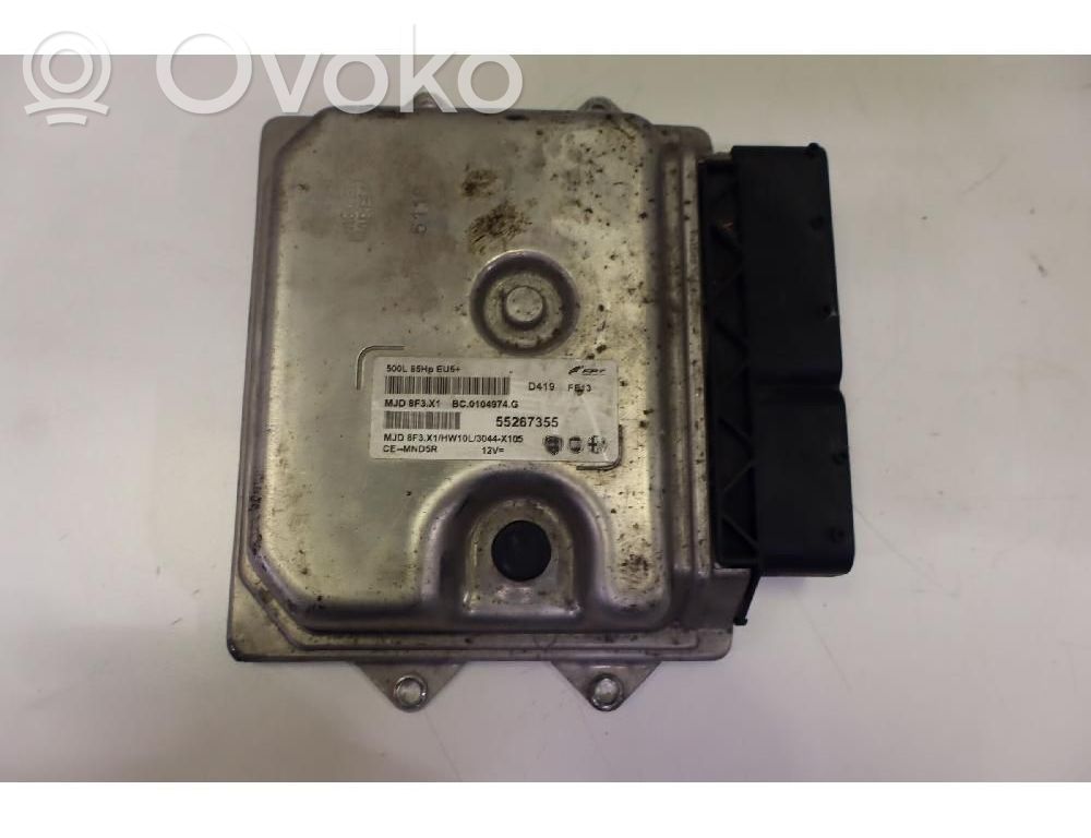 Fiat 500L Fuel injection control unit/module 