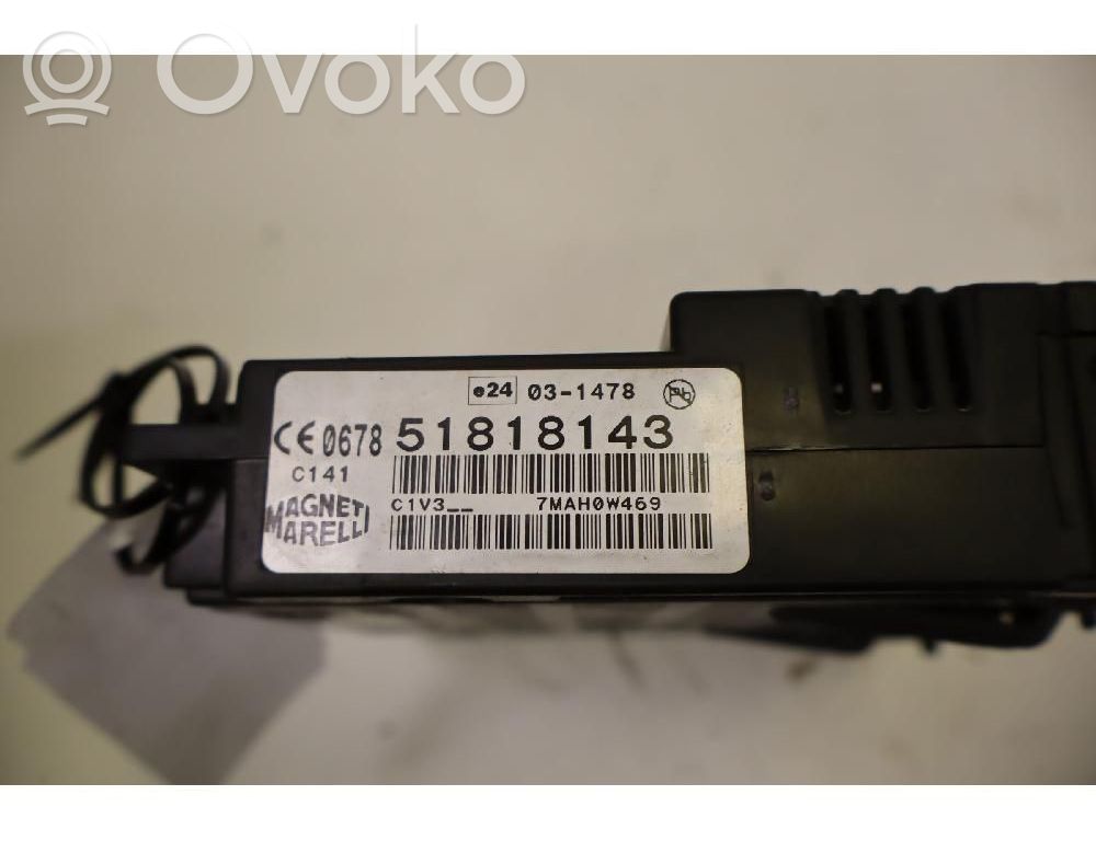 Fiat Qubo Sterownik / Moduł sterujący telefonem 