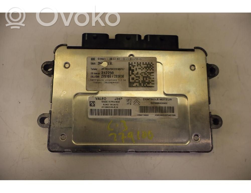 Citroen C3 Unité de commande / module de pompe à carburant 